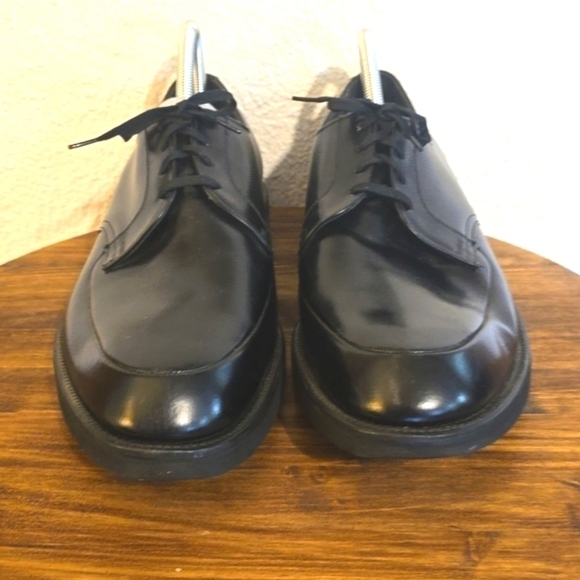 Weyenberg Mens Black Premium leather Dress Shoes lace up New! Sz.14 - Picture 8 of 12